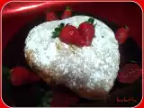 Receta Bizcocho de limón con fresas