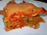 Receta Lasaña de verduras y tomate. paso a paso