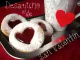 Receta Galletas rellenas para san valentín