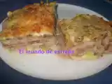 Receta Pastel de berenjenas y calabacines