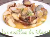 Receta Fabes con almejas en fussioncook