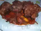 Receta Rabo de ternera al vino tinto en fussioncook
