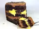 Receta Tarta de chocolate y mango curd