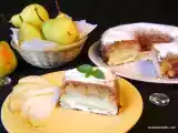 Receta Torta húmeda de peras