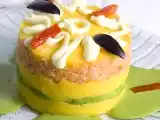 Receta Receta causa rellena de cangrejo