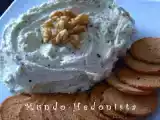 Receta Crema de queso y nueces