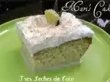 Receta Bizcocho tres leches de coco