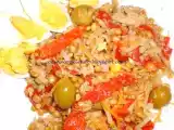Receta Ensalada de lentejas superrapida