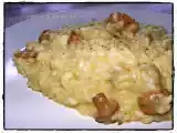 Receta Risotto de calabacín, rábano y setas