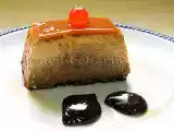 Receta Flan de castañas con turrón