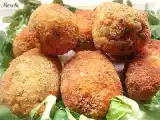 Receta Croquetas de espinacas con pollo y champiñones