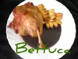 Receta Muslos de pato en confit con salsa de arándanos