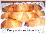 Receta Croissant de hojaldre y crema pastelera