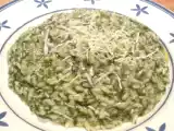 Receta Risotto spinaci e ricotta salata (risotto espinacas y requesón curado)