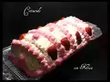 Receta Brazo de gitano con mermelada de fresas y nata