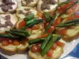 Receta El inventor29: crostini de espàrragos