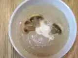 Receta Crema de champiñones con queso cremoso