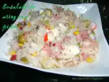 Receta Ensalada de arroz con piña