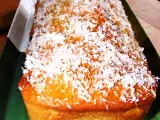 Receta Queque de coco (bizcocho de coco, coconut cake)