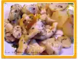 Receta Tiras de pollo con salsa de naranja