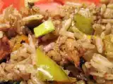 Receta Arroz con pollo y salchichón