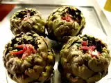 Receta Alcachofas con jamón ibérico