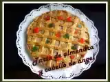 Receta Tarta de almendra y cabello de ángel