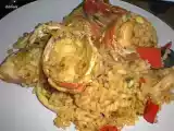 Receta Paella de langosta
