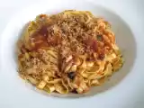 Receta Pasta fresca con anchoas y tomate