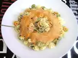 Receta Pasta con salsa rápida de garbanzos