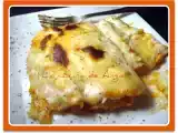 Receta Canelones de cangrejo y gambas