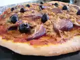 Receta Pizzas educativas y una de anchoas, atún y alcaparras