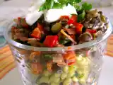 Receta Ensalada mediterránea de lentejas