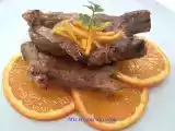 Receta Chuletas de cerdo con salsa de naranja
