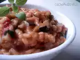 Receta Risotto con calabacin y tomates secos