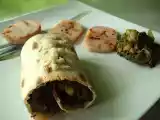 Receta Mil y 1 forma de preparar acelgas...rollitos de acelgas con gambas y salmón..