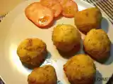 Receta Bolitas de arroz rellenas