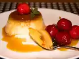 Receta Flan de leche condensada y queso