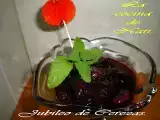 Receta Jubileo de cerezas.