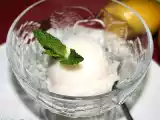 Receta Sorbete de limón
