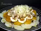 Receta Ensalada de bacalao y naranja