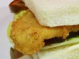 Receta Sandwich de pollo rebozado con sésamo