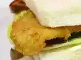 Receta Sandwich de pollo rebozado con sésamo