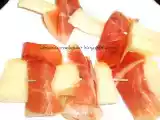 Receta Melon con jamon