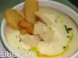 Receta Crema fría de espárragos blancos