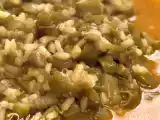Receta Arroz caldoso con habas tiernas
