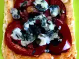 Receta Hojaldre con tomate y gorgonzola