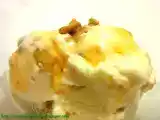 Receta Helado de queso con nueces