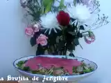 Receta Ensalada de jamón serrano con aderezo de frambuesas...un embrujo agridulce!!!