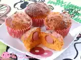 Receta Muffins de salchicha y queso